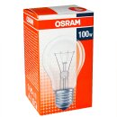100 x OSRAM Glühbirne 100W E27 klar Glühlampe 100 Watt Glühbirnen Glühlampen