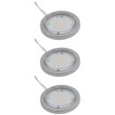 3 x Starlicht LED Unterbauleuchten rund Titan IP20 3 x...