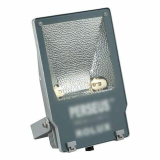 Rolux Perseus Strahler 150W silber HQI-TS Leuchte Flutlicht asymmetrisch IP65