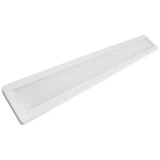 Müller-Licht LED Wand- & Deckenleuchte Office Opal 115cm Weiß IP20 48W 3500lm Neutralweiß 4000K