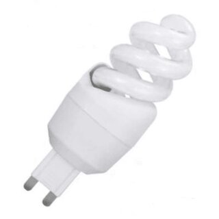 Müller-Licht Energiesparlampe Spirale 5W = 22W G9 200lm warmweiß 2700K