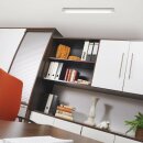 Starlicht Soft Eco Wand- & Deckenleuchte 156cm weiß 1x58W T8 Leuchtstofflampe 4000K mit Schalter