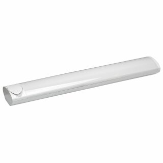 Starlicht Wand- & Spiegelleuchte GARDA-P Weiß IP41 13W G5 T5 Röhre Neutralweiß 4000K mit Schalter & Steckdose