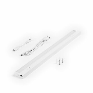 Müller-Licht LED Unterbauleuchte Conero DIM 60cm weiß 10W 700lm 4000K verlängerbar Schalter dimmbar