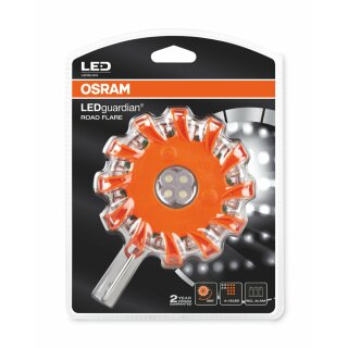 Osram LED Road Flare LEDguardian orange Warnleuchte 3 x AAA Batterie Betrieb