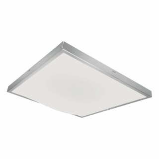 Osram LED Wand- & Deckenleuchte Lunive Vela 24W 40x40cm Warmweiß 3000K mit Glasabdeckung & Wölbung