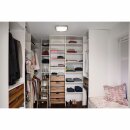 Osram LED Wand- & Deckenleuchte Lunive Vela 24W 40x40cm Warmweiß 3000K mit Glasabdeckung & Wölbung