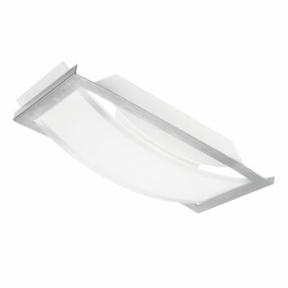 Osram LED Wand- & Deckenleuchte Lunive Arc 8W 27cm 830 Warmweiß 3000K mit Glasabdeckung Bogen