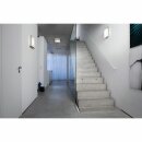 Osram LED Wand- & Deckenleuchte Lunive Arc 8W 27cm 830 Warmweiß 3000K mit Glasabdeckung Bogen