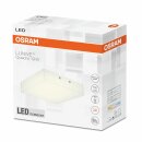 Osram LED Wand- & Deckenleuchte Lunive Quadro 19W...