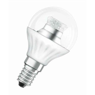 Osram LED Leuchtmittel Tropfen Classic P25 3,5W = 25W E14 klar 250lm warmweiß 2700K