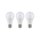 3 x Müller-Licht LED Leuchtmittel Birnenform 10W = 60W E27 matt 806lm warmweiß 2700K