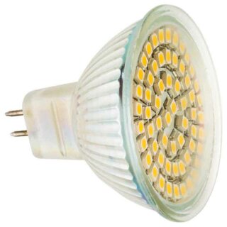 Karat LED Leuchtmittel Glas Reflektor MR16 SMD 3W = 20W GU5,3 200lm warmweiß 3000K