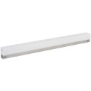 Müller-Licht LED Wand- & Deckenleuchte Badleuchte Spiegelleuchte Lotis 60cm Silber IP44 10W 750lm warmweiß 3000K