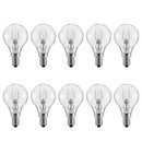 10 x Halogen Tropfen 42W fast 60W E14 klar Kugel...