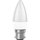 Müller-Licht LED Leuchtmittel Kerzenform 5,5W = 40W B22d matt 470lm warmweiß 2700K dimmbar