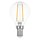 10 x LED Filament Leuchtmittel Tropfen 2W = 25W E14 Klar Glühfaden 360° extra warmweiß 2200K