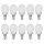 10 x Müller-Licht ESL Energiesparlampe Tropfen 7W = 32W E14 320lm extra warmweiß 2300K 10000h