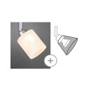 Paulmann DecoSystems Lampenschirm Zyli Weiß Glas max. 50W