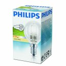 Philips Halogen Glühbirne Tropfen 18W = 25W / 23W E14 warmweiß 18 Watt dimmbar