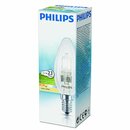 Philips Halogen Kerze Glühbirne 18W = 25W / 23W E14 klar warmweiß 18 Watt dimmbar