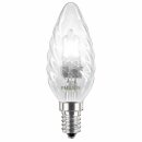 Philips Halogen Kerze gedreht 18W = 25W / 23W E14 klar warmweiß dimmbar