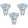 3 x Osram LED Leuchtmittel Reflektor PAR16 4,3W = 50W GU10 350lm Neutralweiß 4000K