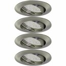 4 x Müller-Licht LED Einbauleuchte Downlight...
