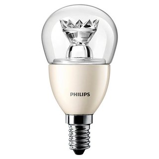 Philips LED Leuchtmittel Tropfen 3,4W = 25W E14 klar Kugel warmweiß 2700K DIMMBAR