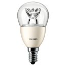 Philips LED Leuchtmittel Tropfen 3,4W = 25W E14 klar...