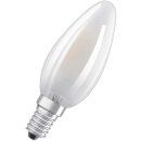 Bellalux LED Filament Leuchtmittel Kerzenform 4W = 40W E14 matt 470lm warmweiß 2700K