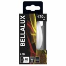 Bellalux LED Filament Leuchtmittel Kerzenform 4W = 40W E14 matt 470lm warmweiß 2700K