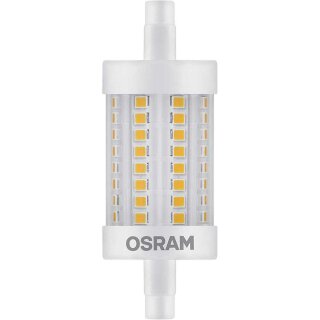 Osram LED Leuchtmittel Star Line 8W = 75W R7s klar 1055lm warmweiß 2700K