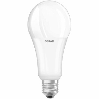 Osram LED Leuchtmittel Birnenform Superstar Classic A66 21W = 150W E27 matt warmweiß 2700K DIMMBAR