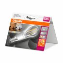 Osram LED Filament Tropfen 4,5W = 40W E14 klar 470lm GlowDim warmweiß 2200K-2700K DIMMBAR