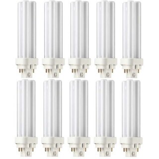 10 x Philips Master PL-C 4P 26W 840 Sockel G24q-3 26 Watt Energiesparlampe 4 Pins