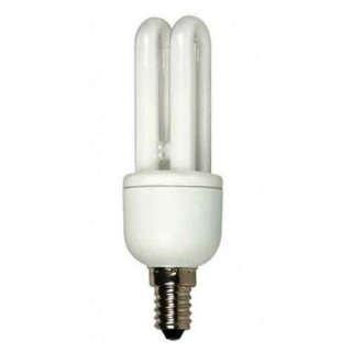 Brilliant Energiesparlampe 2-Rohr 9W E14 450lm warmweiß 2700K 130x40mm