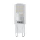 Osram LED Stiftsockel Leuchtmittel Star Pin 1,9W = 20W G9 matt warmweiß 2700K