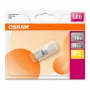 Osram LED Stiftsockel Leuchtmittel Star Pin 1,9W = 20W G9 matt warmweiß 2700K