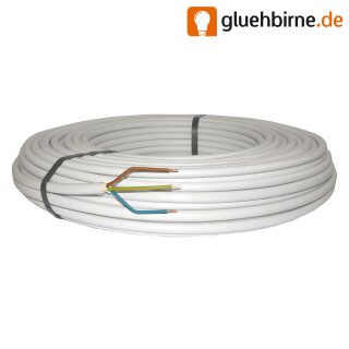 50m NYM-J 3x1,5mm Stromkabel Elektrokabel Elektroleitung Mantelleitung Made in Germany
