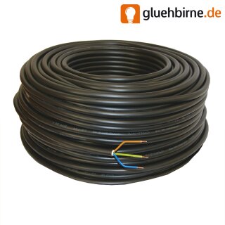 100m NYY-J 3x1,5mm Erdkabel Stromkabel Elektrokabel Elektroleitung Mantelleitung Made in Germany