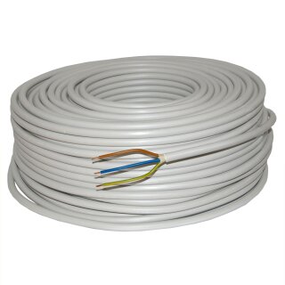 100m NYM-J 3x2,5mm Stromkabel Elektrokabel Elektroleitung Mantelleitung Made in Germany