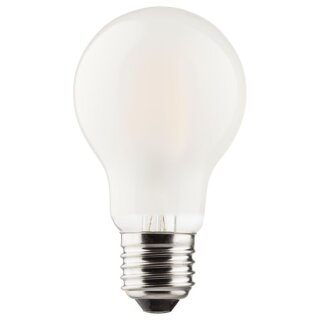 Müller-Licht LED Filament Leuchtmittel Birnenform 4W = 38W E27 matt 430lm Ra>90 warmweiß 2700K Retro-LED V2 DIMMBAR