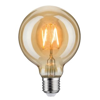 Müller-Licht LED Filament Globe G95 4W = 36W E27 klar Gold gelüstert 400lm Ra>90 warmweiß 2700K Retro-LED