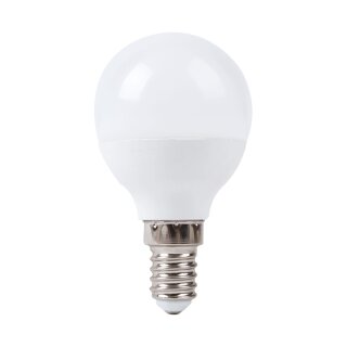 I-Glow LED Leuchtmittel Tropfen 5,5W = 40W E14 matt 470lm Ra>90 warmweiß 2700K 180°