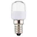 I-Glow LED Leuchtmittel Röhre T25 Kühlschranklampe 2W = 19W E14 klar 180lm warmweiß 2700K 140°