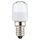 I-Glow LED Leuchtmittel Röhre T25 Kühlschranklampe 2,5W = 19W E14 klar 180lm 160° warmweiß 2700K
