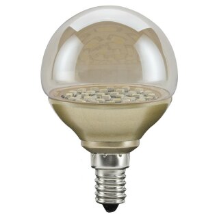 Paulmann LED Leuchtmittel Mini Globe G60 2,3W E14 Gold gelüstert warmweiß 2900K