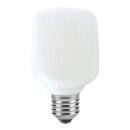 LED Filament Leuchtmittel Kolben T61 6W = 50W E27 opal warmweiß 2700K DIMMBAR für Wilhelm Wagenfeld Leuchten