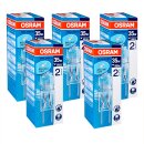 5 x Osram GY6,35 Halogen Stiftsockellampe 35W 12V...